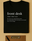 Front Desk Tee