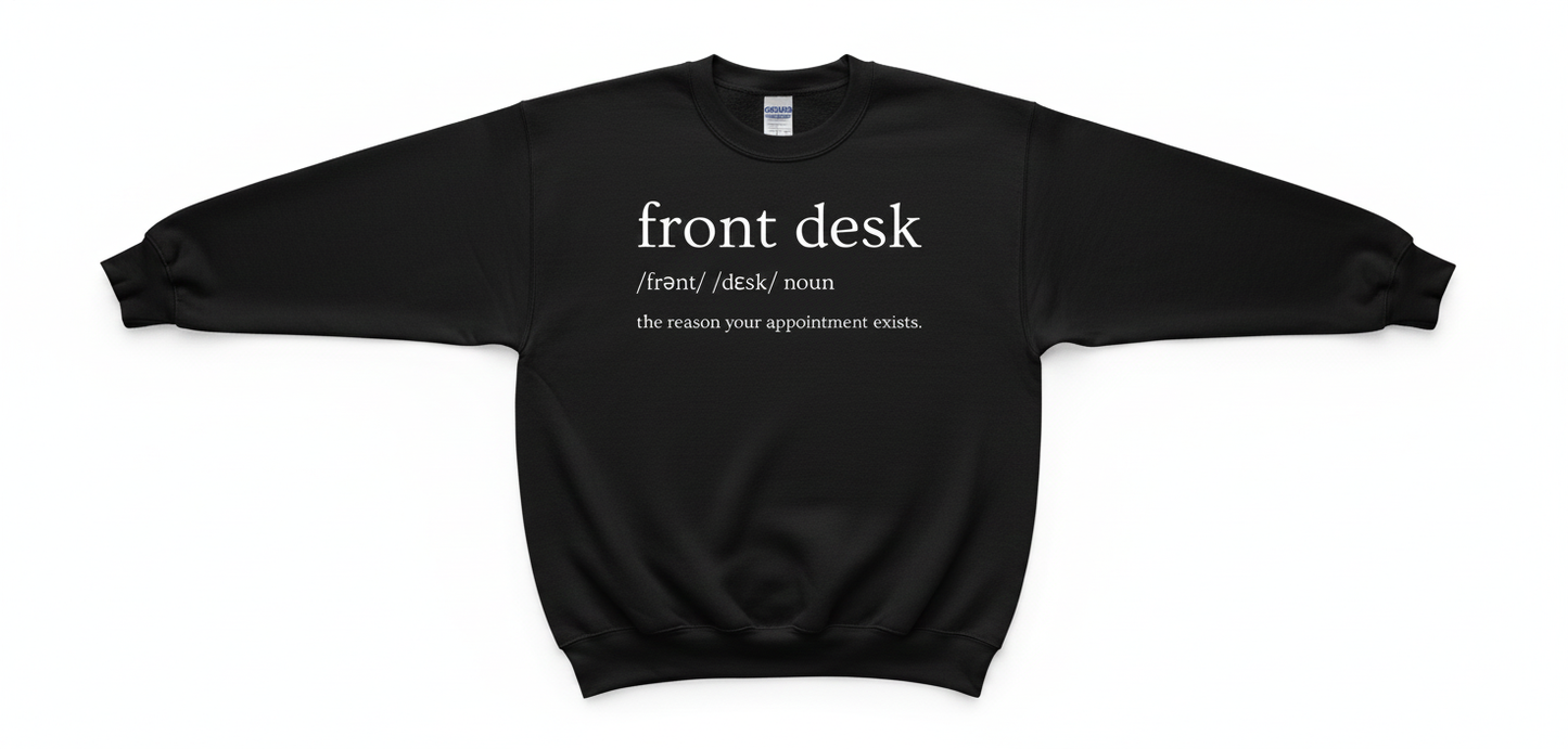 Definition of Front Desk Crewneck Sweater