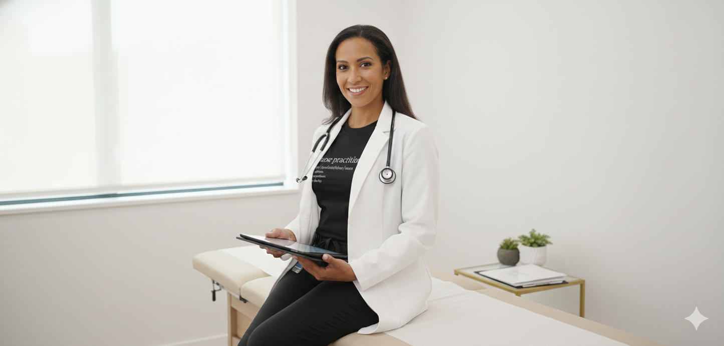 Definition of The Nurse Practitioner Crewneck Sweater