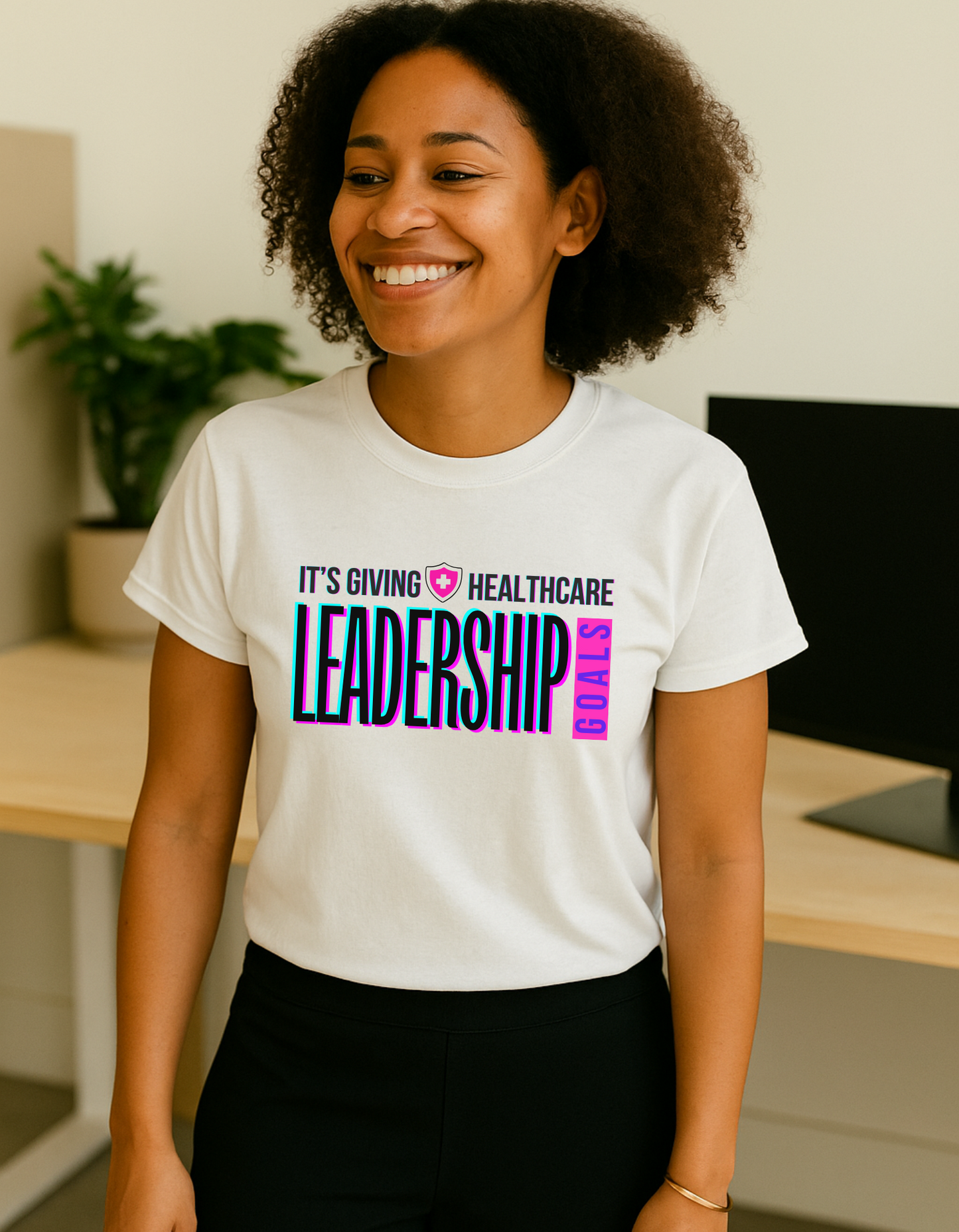 It’s Giving Healthcare Leadership Goals Tee | Outpatient Leader Shirt
